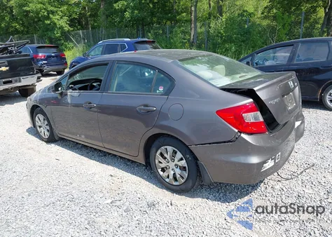 2012 Honda Civic Lx from USA, damaged, VIN 19XFB2F53CE049952